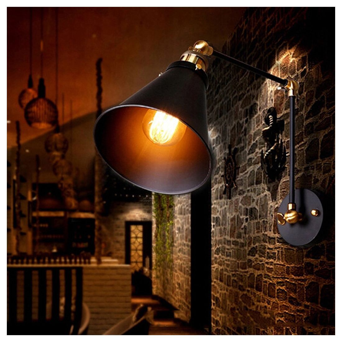 Retro folding wall light - DomesticWorx