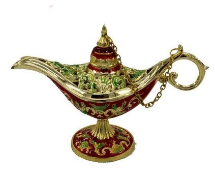 Arabian Genie Oil Lamp Container Decor - DomesticWorx