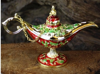 Arabian Genie Oil Lamp Container Decor - DomesticWorx