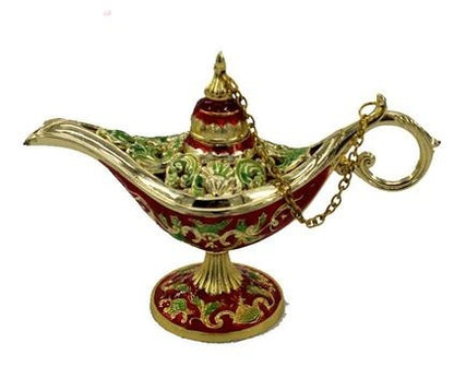 Arabian Genie Oil Lamp Container Decor - DomesticWorx